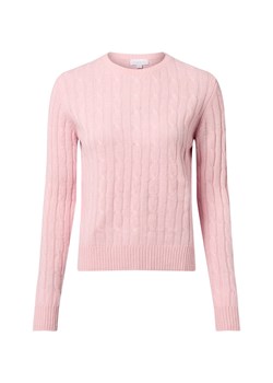 brookshire Wełniany sweter damski Kobiety Wełna różowy jednolity ze sklepu vangraaf w kategorii Swetry damskie - zdjęcie 186738516