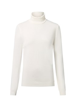 More & More Damski sweter z golfem Kobiety Sztuczne włókno écru jednolity ze sklepu vangraaf w kategorii Swetry damskie - zdjęcie 186738536