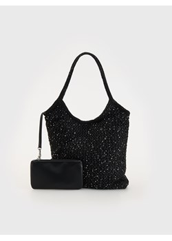 Reserved - Torba typu shopper - czarny - id: 294BC-99X - marki Reserved - 186739177 Reserved - Torba typu shopper - czarny ze sklepu Reserved w kategorii Torebki damskie - zdjęcie 186739177
