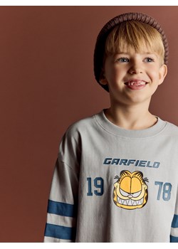 Reserved - Longsleeve GARFIELD - jasnoszary ze sklepu Reserved w kategorii Bluzy chłopięce - zdjęcie 186739368
