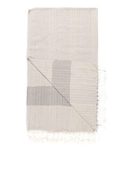 ILVY'S Chusta hammam w kolorze szaro-czarnym - 180 x 95 cm - id: 16826711 - marki Ilvy`s - 186740498 ILVY'S Chusta hammam w kolorze szaro-czarnym - 180 x 95 cm ze sklepu Limango Polska w kategorii Ręczniki - zdjęcie 186740498