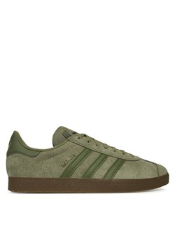 Sneakersy adidas Gazelle JR6288 Khaki ze sklepu eobuwie.pl w kategorii Buty sportowe męskie - zdjęcie 186740849