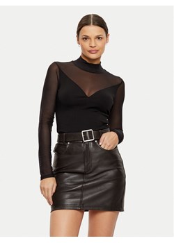Morgan Bluzka 242-TIMARA Czarny Slim Fit ze sklepu MODIVO w kategorii Bluzki damskie - zdjęcie 186740969
