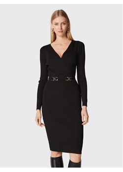 Morgan Sukienka koktajlowa 222-RMBIZ Czarny Slim Fit ze sklepu MODIVO w kategorii Sukienki - zdjęcie 186741016