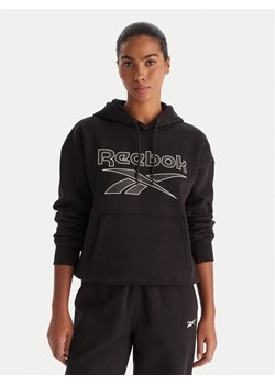 Reebok Bluza Cali RK25174CCW Czarny Regular Fit ze sklepu MODIVO w kategorii Bluzy damskie - zdjęcie 186741026