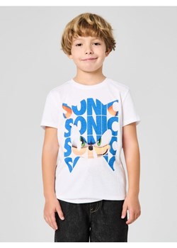 Sinsay - Bawełniana koszulka z nadrukiem Sonic the Hedgehog - biały ze sklepu Sinsay w kategorii T-shirty chłopięce - zdjęcie 186743967