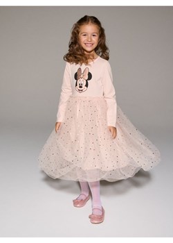 Sinsay - Sukienka z tiulem Minnie Mouse - różowy ze sklepu Sinsay w kategorii Sukienki dziewczęce - zdjęcie 186744167