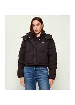 Tommy Jeans Puchowa kurtka ALASKA GRID | Cropped Fit ze sklepu Gomez Fashion Store w kategorii Kurtki damskie - zdjęcie 186744777