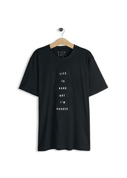 GATE Bawełniana koszulka z napisem S ze sklepu gateshop w kategorii T-shirty męskie - zdjęcie 186745557