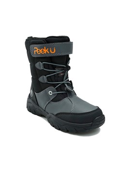 Peek U Botki zimowe "Blunnie" w kolorze czarnym ze sklepu Limango Polska w kategorii Buty zimowe dziecięce - zdjęcie 186746047