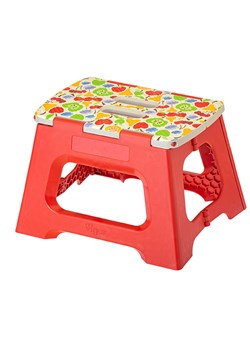 Vigar Hocker w kolorze czerwonym ze wzorem - wys. 23 cm ze sklepu Limango Polska w kategorii Pufy i siedziska - zdjęcie 186746168