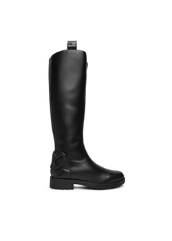 LOVE MOSCHINO Kozaki JA26064G0NIA0000 Czarny ze sklepu MODIVO w kategorii Kozaki damskie - zdjęcie 186746418