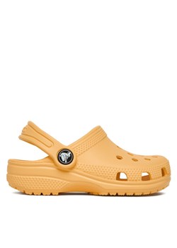 Crocs Klapki Toddler Classic Clog 206990 Pomarańczowy ze sklepu MODIVO w kategorii Klapki dziecięce - zdjęcie 186747949