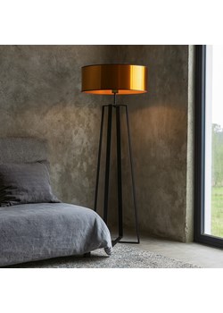 Czarna lampa stojąca do salonu MOSS MIRROR w stylu loftowym - id: 6749 - marki Ciekot Partners Sp. Z O. O. - 186748599 Czarna lampa stojąca do salonu MOSS MIRROR w stylu loftowym ze sklepu Lysne w kategorii Lampy podłogowe - zdjęcie 186748599