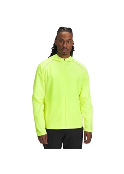 Męska kurtka do biegania Under Armour UA Storm Run Hooded Jacket - żółta ze sklepu Sportstylestory.com w kategorii Kurtki męskie - zdjęcie 186749058