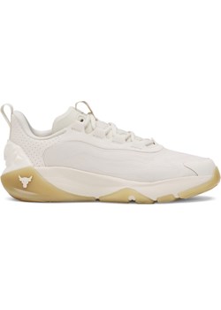 Damskie sneakersy treningowe Under Armour UA W Project Rock 8 - beżowe ze sklepu Sportstylestory.com w kategorii Buty sportowe damskie - zdjęcie 186749167