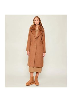 GUESS Płaszcz KAROLE | z dodatkiem wełny ze sklepu Gomez Fashion Store w kategorii Płaszcze damskie - zdjęcie 186750907