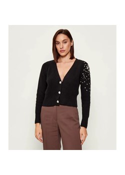 Liu Jo Kardigan | Cropped Fit | z dodatkiem wełny ze sklepu Gomez Fashion Store w kategorii Swetry damskie - zdjęcie 186750949