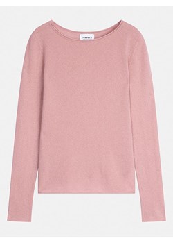 Perfect Cashmere Kaszmirowy sweter &quot;Oprah&quot; w kolorze szaroróżowym ze sklepu Limango Polska w kategorii Swetry damskie - zdjęcie 186751058