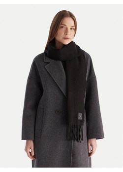 Szalik Calvin Klein Emblem LV04D8015G Czarny ze sklepu eobuwie.pl w kategorii Szaliki i chusty damskie - zdjęcie 186751128