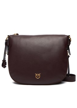 Torebka PINKO Hobo Zip Around Classic Ai 25-26 PLTT 105113 A0QO Bordowy - id: 8053177306675 - marki Pinko - 186751167 Torebka PINKO Hobo Zip Around Classic Ai 25-26 PLTT 105113 A0QO Bordowy ze sklepu eobuwie.pl w kategorii Torebki damskie - zdjęcie 186751167