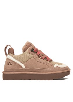 Sneakersy Ugg W Lowmel 1144032 Brązowy ze sklepu eobuwie.pl w kategorii Buty sportowe damskie - zdjęcie 186751206