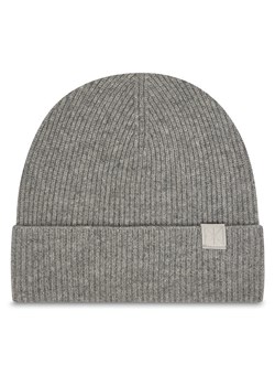 Czapka Calvin Klein Emblem LV04D8013G Szary ze sklepu eobuwie.pl w kategorii Czapki zimowe męskie - zdjęcie 186751298