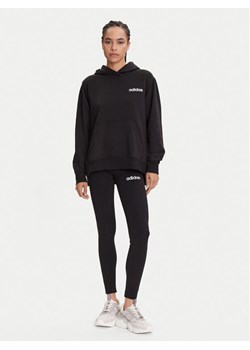 adidas Dres Leisure JX0474 Czarny Regular Fit ze sklepu MODIVO w kategorii Dresy damskie - zdjęcie 186752567