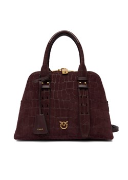 PINKO Torebka Bowling Bag Medium AI 25-26 PLTT 105906 A2YW Bordowy - id: 8053177307542 - marki Pinko - 186752629 PINKO Torebka Bowling Bag Medium AI 25-26 PLTT 105906 A2YW Bordowy ze sklepu MODIVO w kategorii Kuferki - zdjęcie 186752629