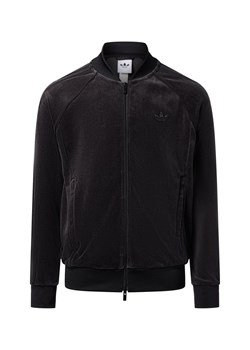 adidas Originals Bluza męska Mężczyźni Aksamit antracytowy jednolity ze sklepu vangraaf w kategorii Bluzy męskie - zdjęcie 186753375