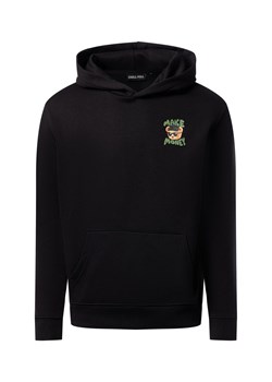 Chill Pill Męska bluza z kapturem - Money Bear Mężczyźni Bawełna czarny nadruk ze sklepu vangraaf w kategorii Bluzy męskie - zdjęcie 186753387