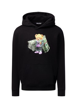 Chill Pill Męska bluza z kapturem - Money Bundle Bear Mężczyźni czarny nadruk ze sklepu vangraaf w kategorii Bluzy męskie - zdjęcie 186753389