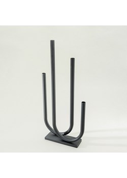Świecznik metalowy Sculptura 30x9x69 cm ze sklepu dekoria.pl w kategorii Świeczniki - zdjęcie 186753706