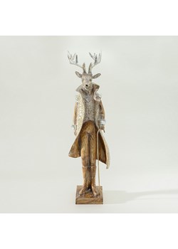Figurka dekoracyjna Gentleman Deer 30x9x69 cm ze sklepu dekoria.pl w kategorii Dekoracje - zdjęcie 186753709