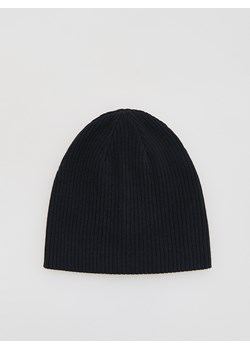 Reserved - Czapka beanie z wiskozą - czarny - id: 055FE-99X - marki Reserved - 186754199 Reserved - Czapka beanie z wiskozą - czarny ze sklepu Reserved w kategorii Czapki zimowe męskie - zdjęcie 186754199