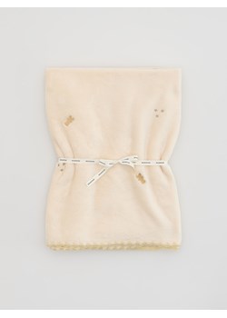 Reserved - Wzorzysty koc - złamana biel ze sklepu Reserved w kategorii Kocyki dziecięce - zdjęcie 186754325