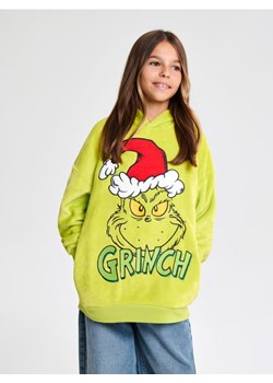 Sinsay - Bluza z kapturem Grinch - zielony ze sklepu Sinsay w kategorii Bluzy dziewczęce - zdjęcie 186755325