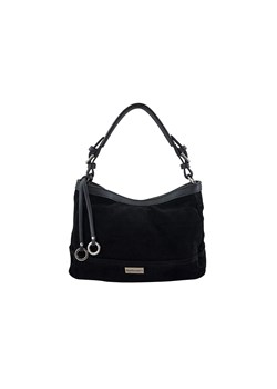 Torebka Barberinis zamszowa klasyczna - Czarna ze sklepu butyolivier w kategorii Torby Shopper bag - zdjęcie 186756335