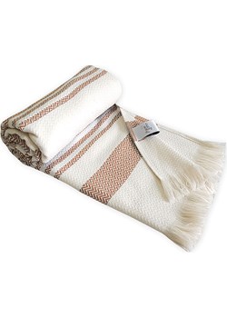 Framsohn Pled "Boho Living - Zick Zack" w kolorze jasnoróżowo-białym - id: 12248179 - marki Framsohn - 186757037 Framsohn Pled "Boho Living - Zick Zack" w kolorze jasnoróżowo-białym ze sklepu Limango Polska w kategorii Tekstylia - zdjęcie 186757037