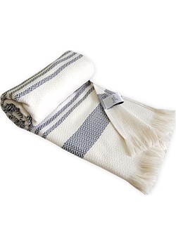 Framsohn Pled "Boho Living - Zick Zack" w kolorze antracytowo-białym - id: 12248180 - marki Framsohn - 186757038 Framsohn Pled "Boho Living - Zick Zack" w kolorze antracytowo-białym ze sklepu Limango Polska w kategorii Tekstylia - zdjęcie 186757038