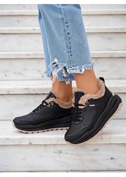 Royalfashion Sneakersy damskie z ociepleniem Zoru ze sklepu royalfashion.pl w kategorii Buty sportowe damskie - zdjęcie 186757435