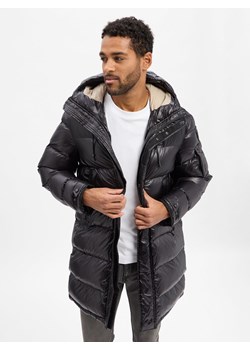 Blauer Pikowana kurtka męska Mężczyźni Sztuczne włókno czarny jednolity - id: 787744-0001-09900 - marki Blauer USA - 186757648 Blauer Pikowana kurtka męska Mężczyźni Sztuczne włókno czarny jednolity ze sklepu vangraaf w kategorii Kurtki męskie - zdjęcie 186757648