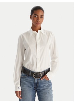 Polo Ralph Lauren Koszula 211941509002 Biały Slim Fit ze sklepu MODIVO w kategorii Koszule damskie - zdjęcie 186758409