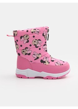 Sinsay - Śniegowce Minnie Mouse - różowy ze sklepu Sinsay w kategorii Buty zimowe dziecięce - zdjęcie 186762055