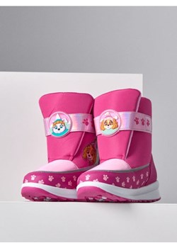 Sinsay - Ocieplane śniegowce zapinane na rzep z wełnianą wyściółką PAW Patrol - różowy ze sklepu Sinsay w kategorii Buty zimowe dziecięce - zdjęcie 186762058