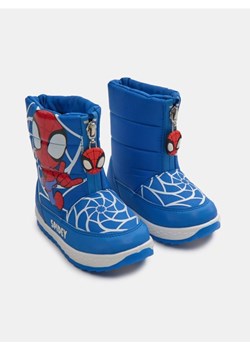 Sinsay - Śniegowce z lekką podeszwą Spidey & His Amazing Friends - niebieski - id: 606GE-55X - marki Sinsay - 186762237 Sinsay - Śniegowce z lekką podeszwą Spidey & His Amazing Friends - niebieski ze sklepu Sinsay w kategorii Buty zimowe dziecięce - zdjęcie 186762237