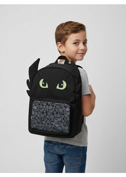 Sinsay - Plecak z elementami 3D How to train Your Dragon - czarny ze sklepu Sinsay w kategorii Plecaki dla dzieci - zdjęcie 186762398