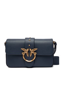 Torebka PINKO Love One Mini Slouchy Fl AI 25-26 PLTT 104340 A0QO Niebieski ze sklepu eobuwie.pl w kategorii Torebki damskie - zdjęcie 186762486