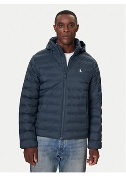 Calvin Klein Jeans Kurtka zimowa LV04RC511G Niebieski Regular Fit ze sklepu MODIVO w kategorii Kurtki męskie - zdjęcie 186762759