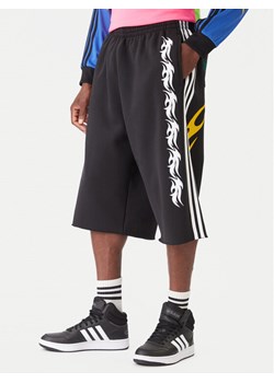 adidas Szorty sportowe Spiders JW0205 Czarny Oversize ze sklepu MODIVO w kategorii Spodenki męskie - zdjęcie 186762807